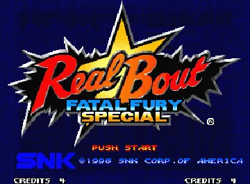 Real Bout Fatal Fury Special / Real Bout Garou Densetsu Special screen shot title